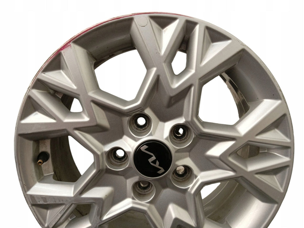 1x Alufelge 16 Zoll 6.5" 5x114.3 50ET Matt Silber 52910-J7AA0 Kia Ceed Rim Wheel FEL6771619316qf
