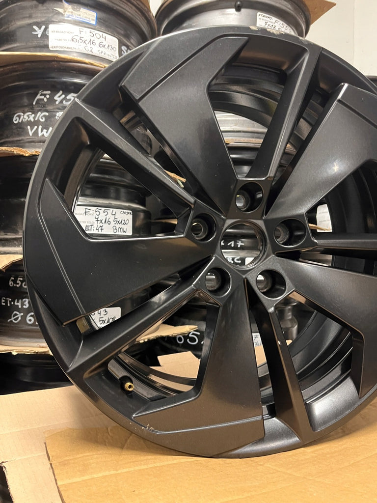 1x Alufelge 18 Zoll 7.5" 5x112 48ET 5E3601025AP Skoda I Rim Wheel FEL8202942802rm