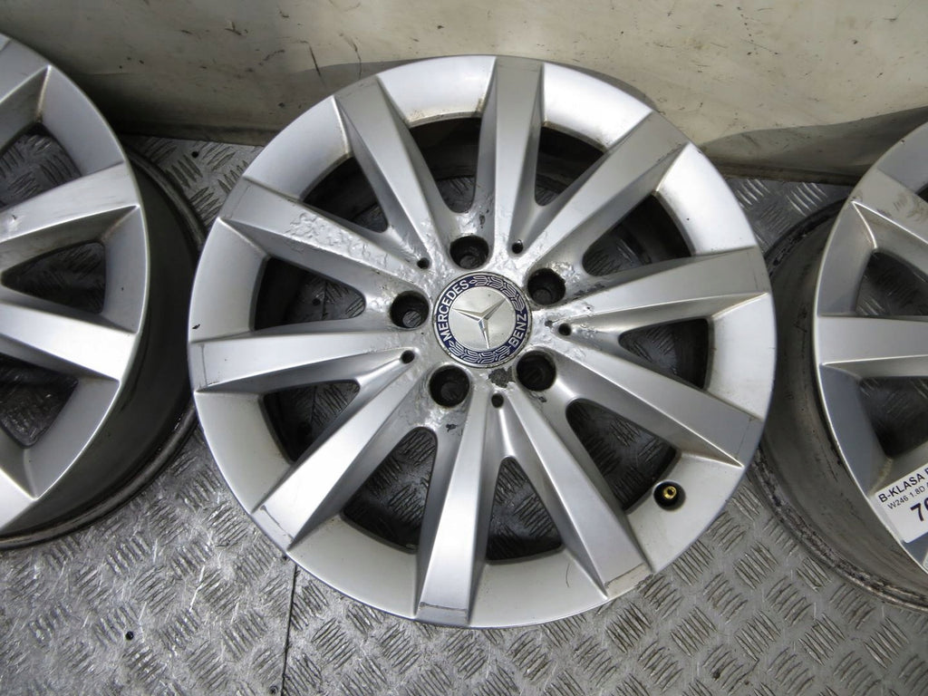 4x Alufelge 16 Zoll 6.5" 5x112 A2464010202 Mercedes-Benz W246 Rim Wheel FEL6170467273aa