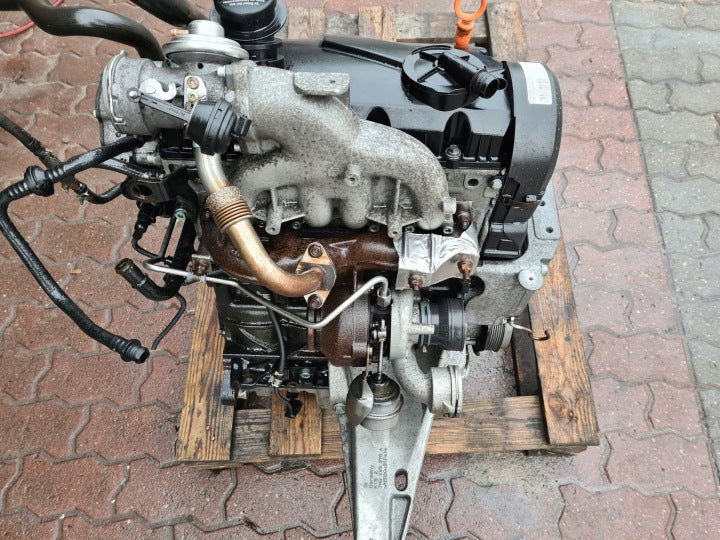 Motor VW T5 AXB 1.9 TDI 105PS 77kW 174TKm Diesel Engine Komplett MOT2478192218im