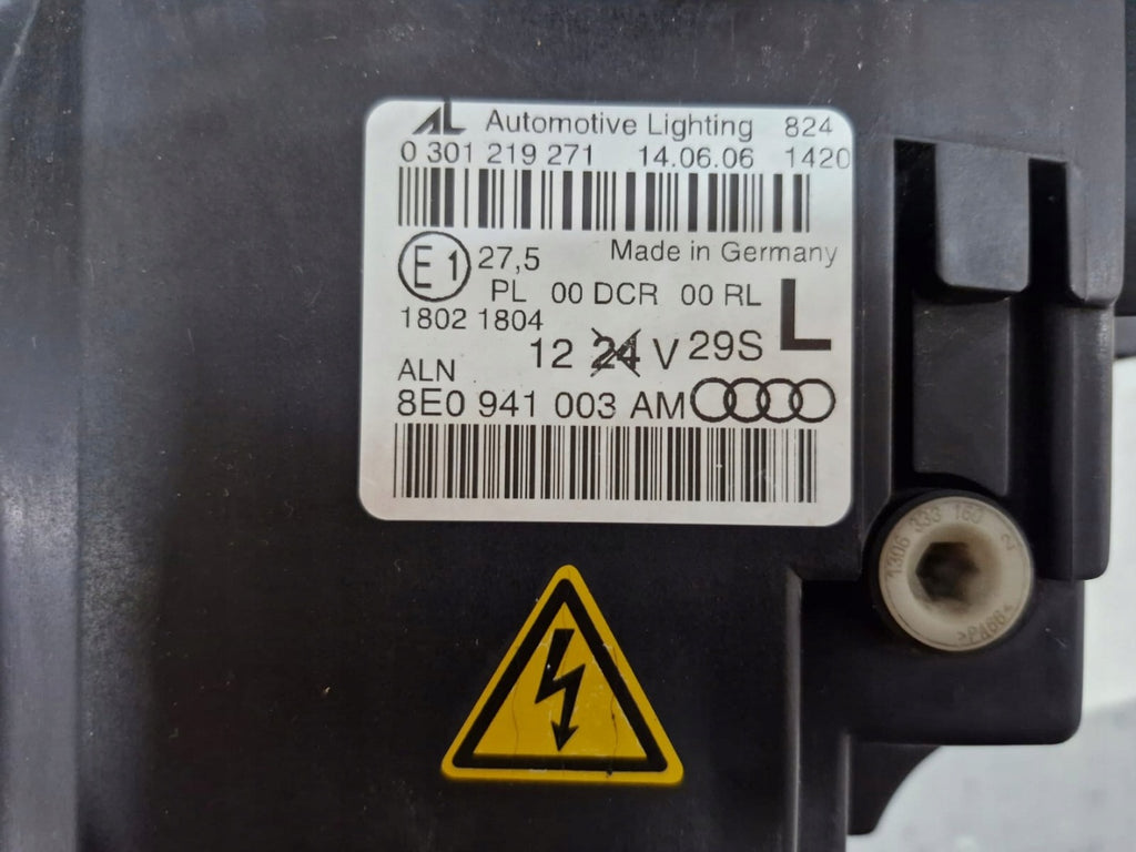 Frontscheinwerfer Audi A4 B7 8E0941003AM Links Scheinwerfer Headlight SCH3130384584uh