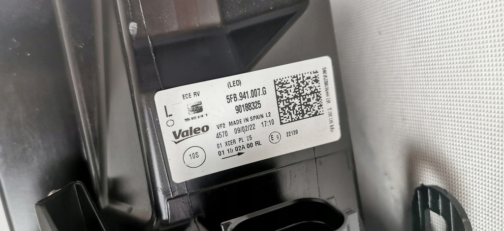 Frontscheinwerfer Seat Leon 5FB941007G LED Links Scheinwerfer Headlight