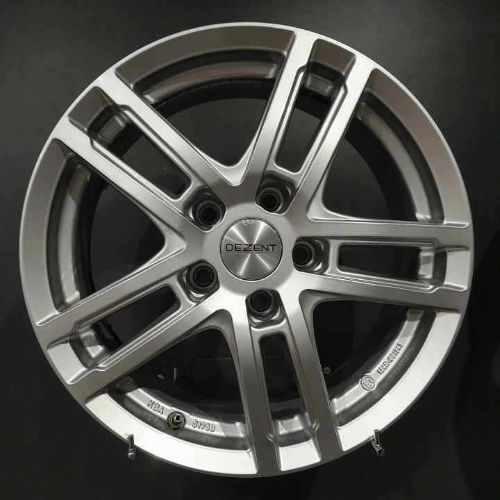 4x Alufelge 16 Zoll 6.5" 5x112 41ET KBA51750 Mg Hs Superb I Rim Wheel FEL8338668803jr