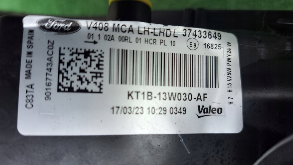 Frontscheinwerfer Ford Transit Connect KT1B-13W030-AF Links Headlight SCH8577406936ku