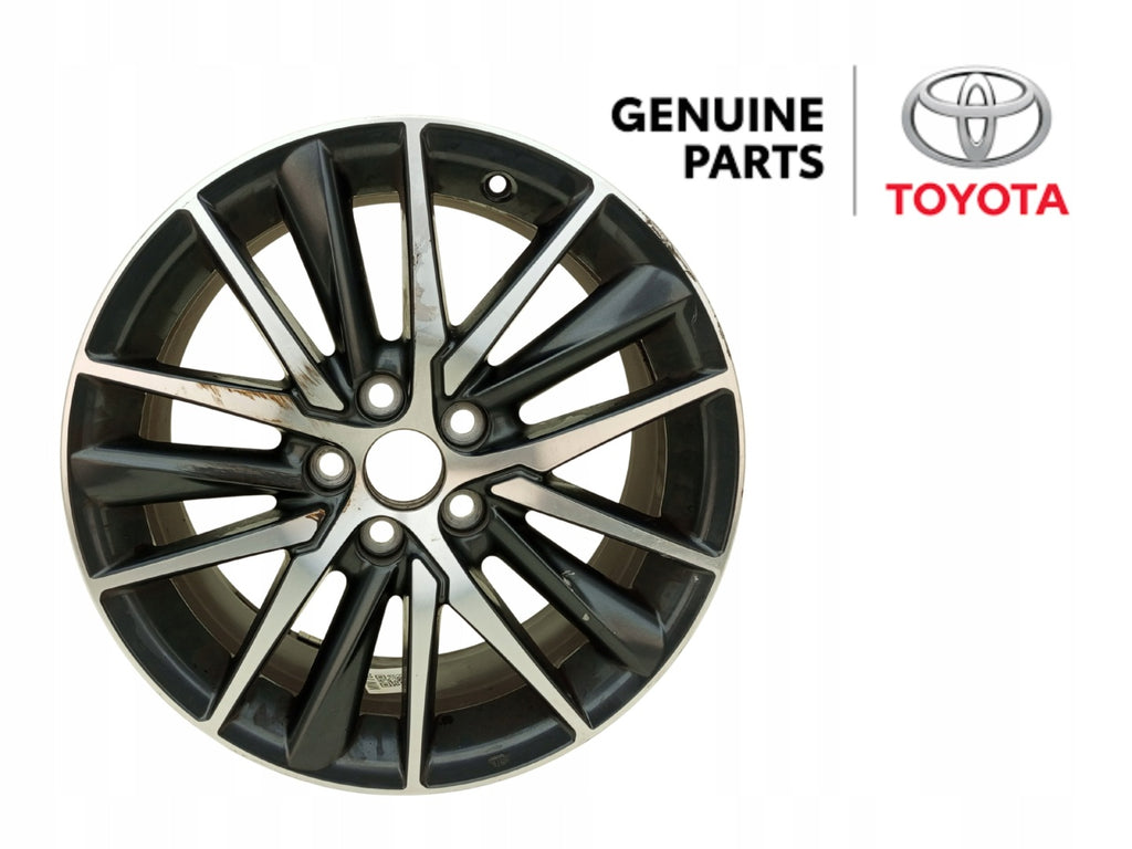 1x Alufelge 18 Zoll 8.0" 5x114.3 50ET Glanz 42611-33F90 Toyota Camry Rim Wheel FEL8247805778qi