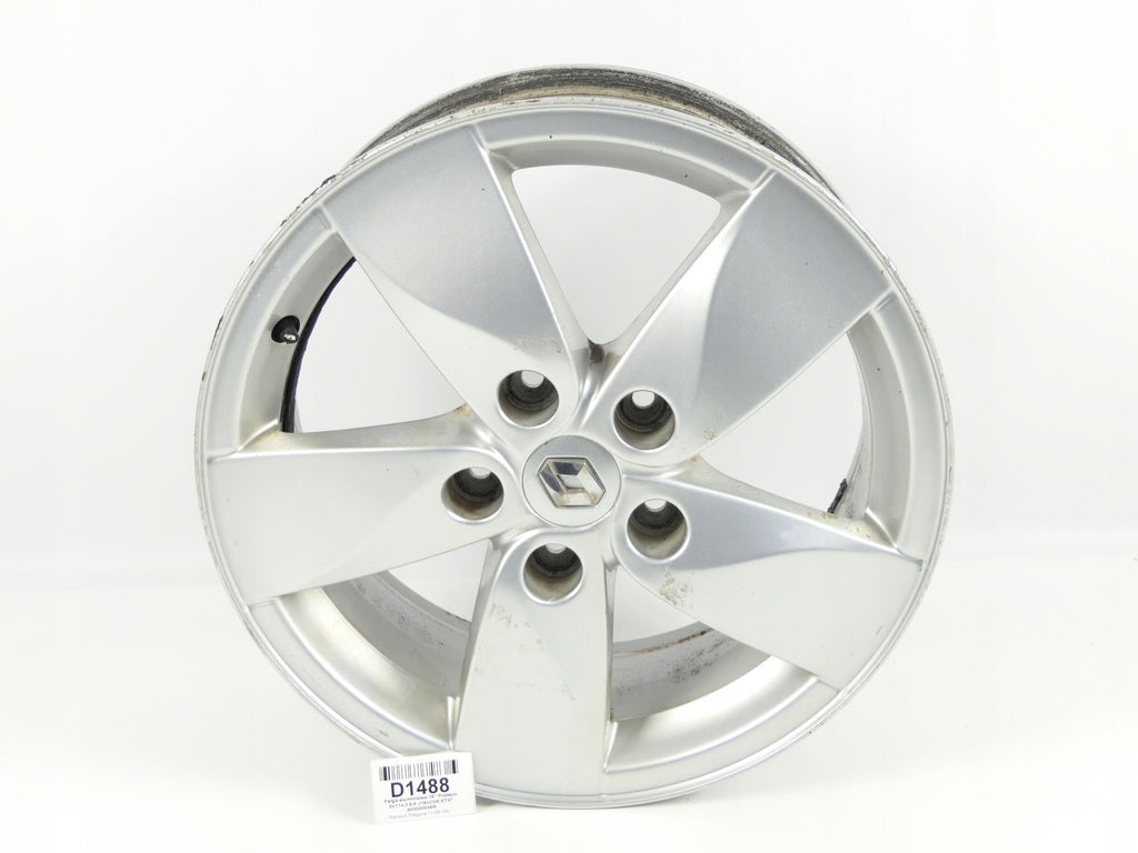 1x Alufelge 16 Zoll 6.5" 5x114.3 403000048R Renault Megane III 1 Scenic FEL6148876535ld