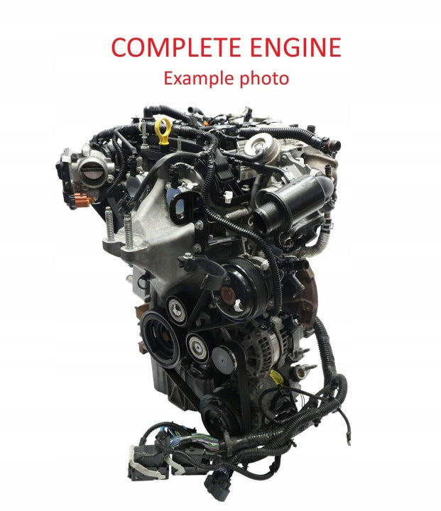 Motor Ford Focus C-Max M2DA 1.0 GTDI 100PS 139TKm Diesel Engine Unkomplett MOT8757013939xb