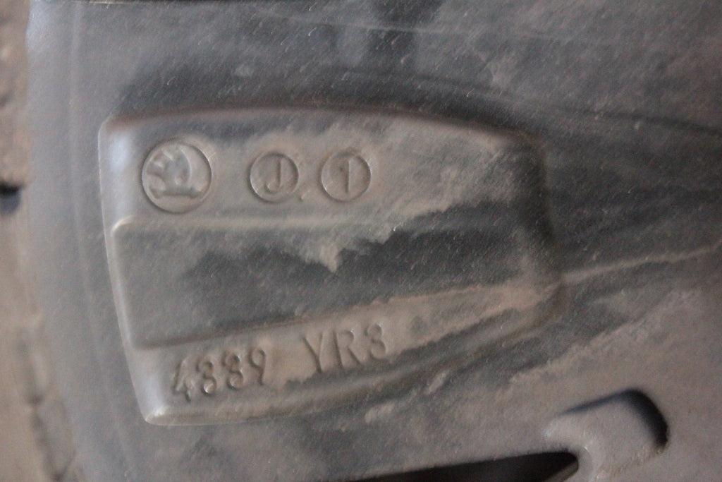 1x Alufelge 18 Zoll 8.0" 5x112 44ET Glanz Schwarz 3V0601025 Skoda Superb Iii FEL2910362888gh