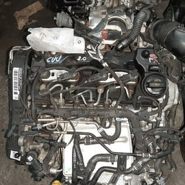 Motor Seat Skoda VW CUU 2.0 TDI 150PS 28TKm Diesel Engine Unkomplett MOT9867506637fp