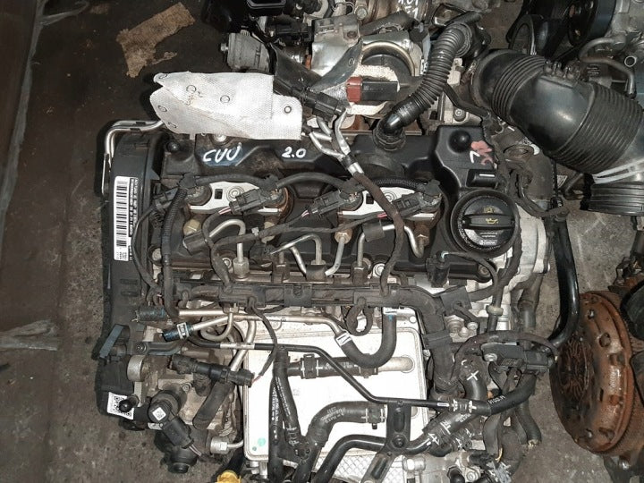 Motor Seat Skoda VW CUU 2.0 TDI 150PS 28TKm Diesel Engine Unkomplett MOT9867506637fp