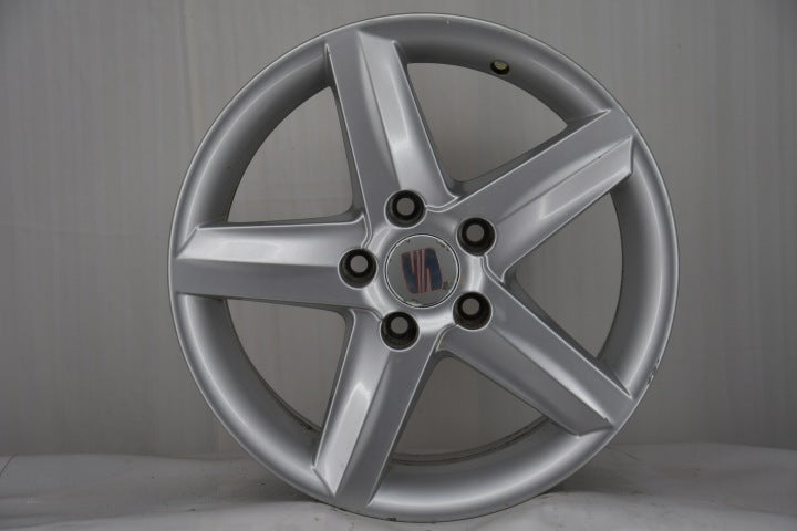 4x Alufelge 16 Zoll 6.5" 5x112 50ET Glanz Silber 5P0601025K Seat I Rim Wheel FEL3179032046iw