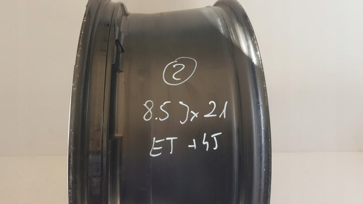 1x Alufelge 21 Zoll 8.5" 5x112 13332185 BMW 1 2 Rim Wheel FEL1124760431bm