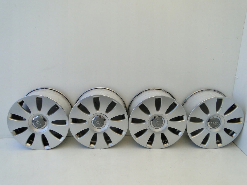 1x Alufelge 16 Zoll 7.0" 5x112 42ET Silber 8E0601025AE Audi Rim Wheel