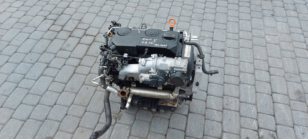 Motor Audi VW BLS 1.9 TDI 105PS 190TKm 2008 Diesel Engine Unkomplett