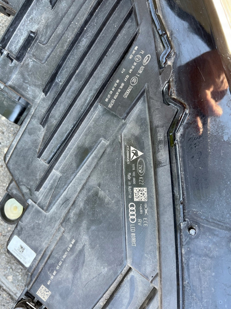 Frontscheinwerfer Audi Q8 Full LED Links Scheinwerfer Headlight