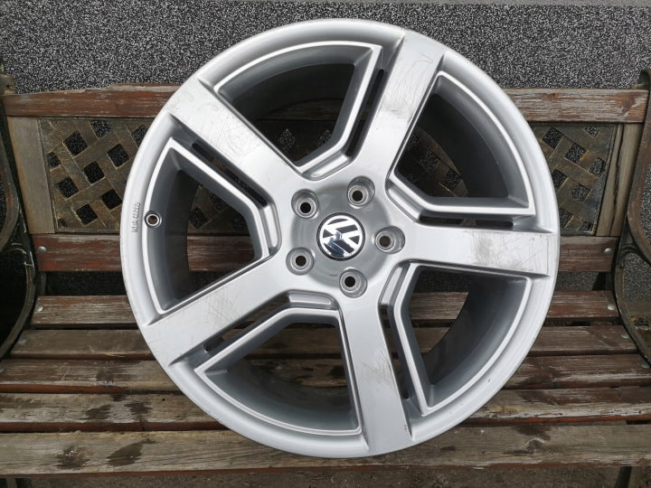 1x Alufelge 21 Zoll 9.5" 5x130 59ET 7P0071491 VW Touareg Rim Wheel FEL6259454389ki