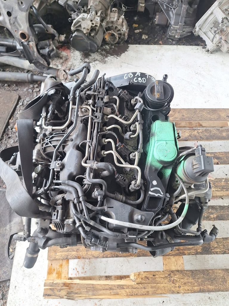 Motor Audi Seat Skoda VW CBA VOLKSWAGEN 2.0 TDI Diesel Engine Unkomplett