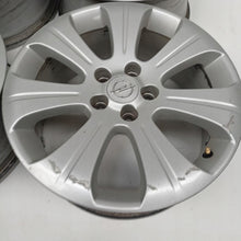 Laden Sie das Bild in den Galerie-Viewer, 4x Alufelge 17 Zoll 7.0" 5x110 39ET Glanz Silber Opel Zafira Meriva Rim Wheel FEL4511736960rs