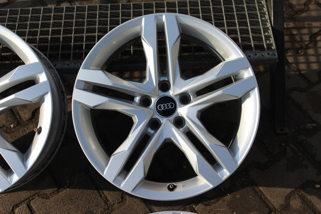 4x Alufelge 18 Zoll 7.5" 5x112 29ET Glanz Silber 8W9601025B Audi A4 Allroad FEL3172414183js