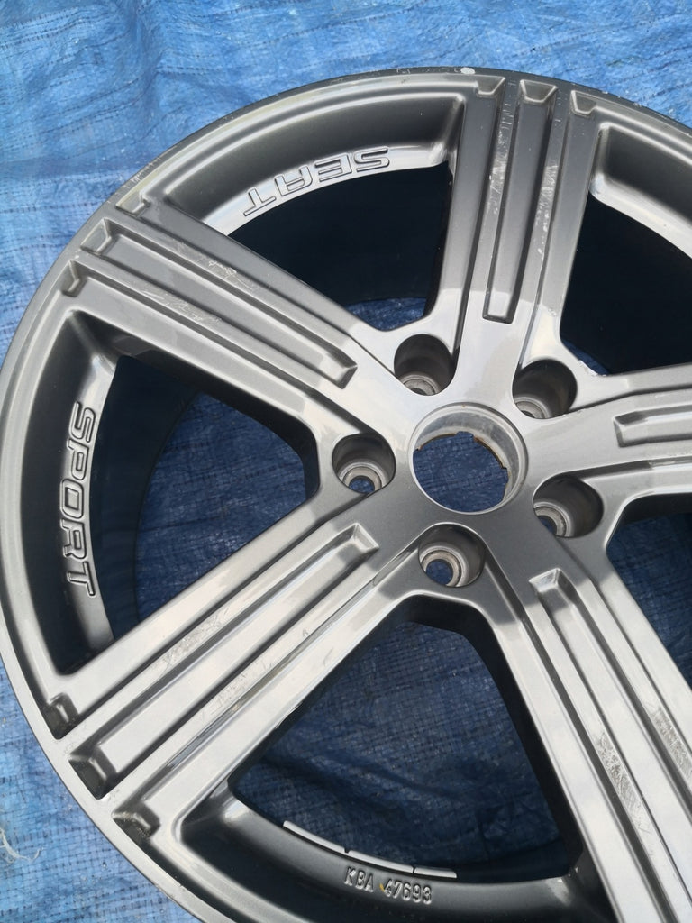 1x Alufelge 18 Zoll 8.0" 5x112 42ET 3R0071498 Seat Exeo Rim Wheel FEL1981187900kz