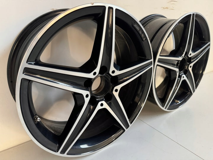 1x Alufelge 18 Zoll 7.5" 5x112 33ET A2054014800C Mercedes-Benz W205 A205 FEL4531600638bi