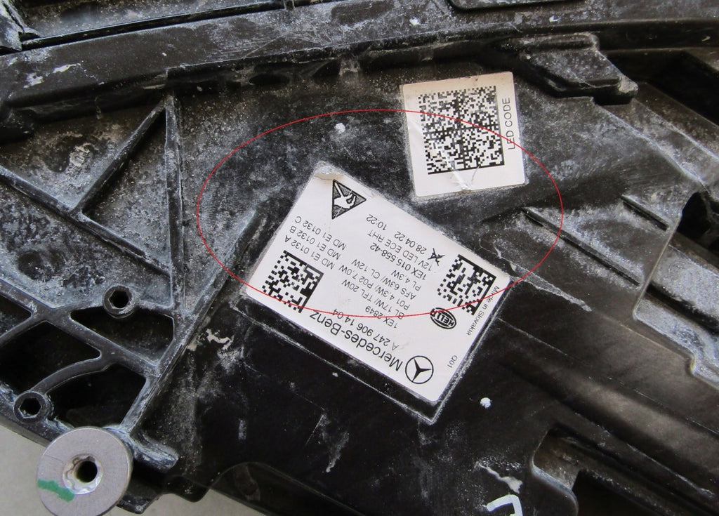 Frontscheinwerfer Mercedes-Benz W247 A2479061404 LED Rechts Headlight SCH1051216343wj