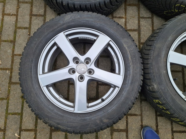 4x Alufelge 17 Zoll 7.0" 5x100 48ET KBA51551 Subaru Forester Rim Wheel FEL1874649614ss