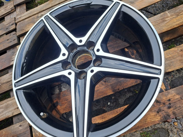 1x Alufelge 18 Zoll 7.5" 5x112 44ET A2054011100 Mercedes-Benz A205 Rim Wheel FEL3239604481wi