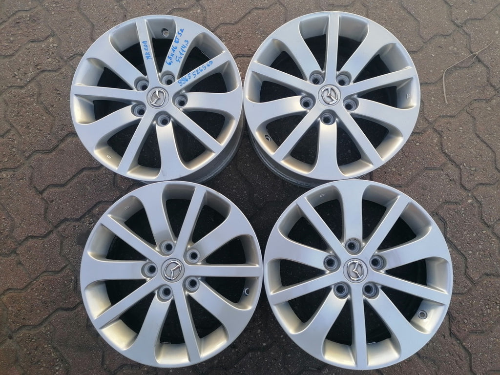 4x Alufelge 16 Zoll 6.5" 5x114.3 52 5ET 9965B66560 Mazda 3 5 Rim Wheel FEL3329095872pn