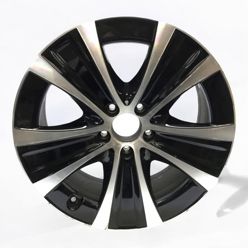 1x Alufelge 18 Zoll 8.0" 5x112 43ET Glanz Schwarz A2134013700 Mercedes-Benz