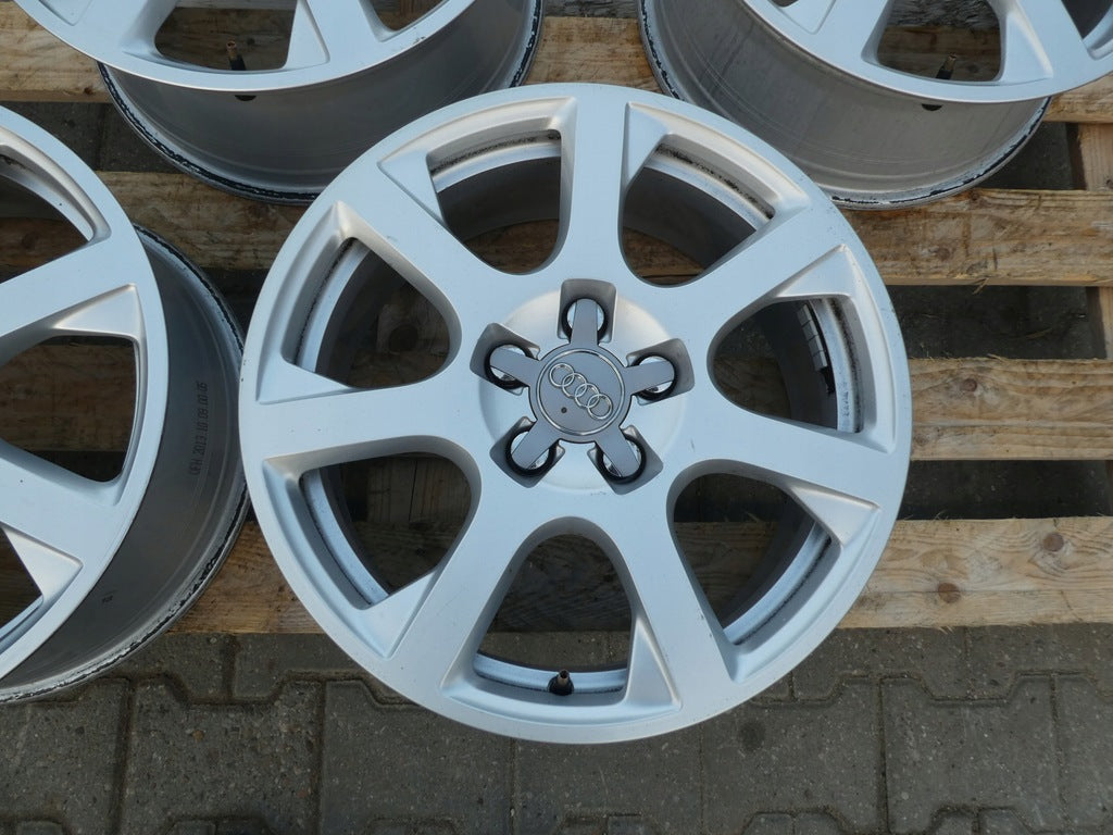 4x Alufelge 17 Zoll 7.0" 5x112 37ET Glanz Silber 8R0601025E Audi Rim Wheel FEL1650245957xe