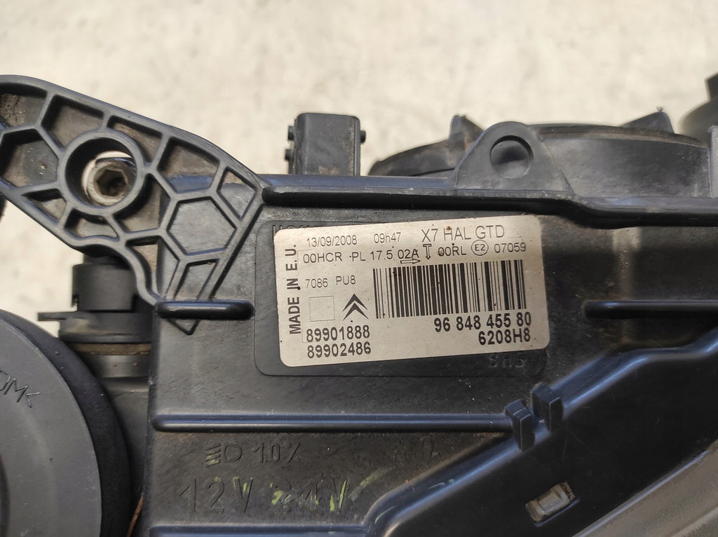 Frontscheinwerfer Citroën C5 9684845580 Links Scheinwerfer Headlight