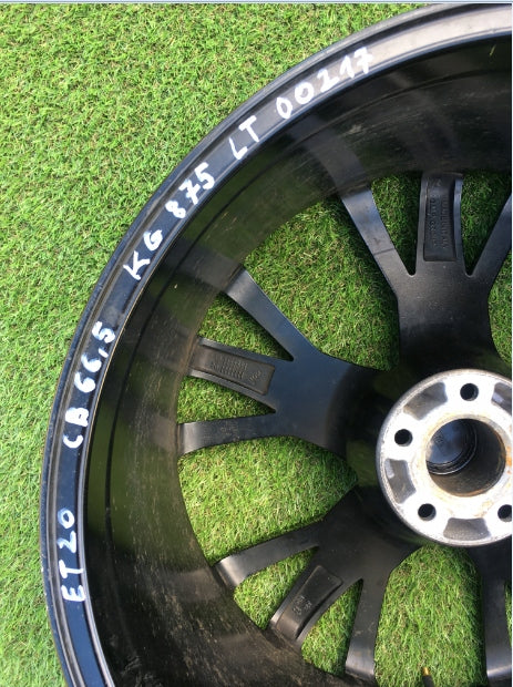 1x Alufelge 22 Zoll 10.0" 5x112 Rim Wheel