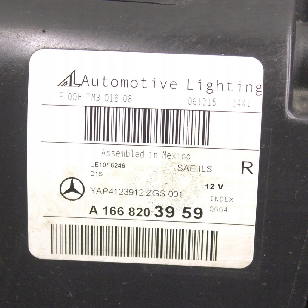 Frontscheinwerfer Mercedes-Benz X166 A1668203959 Rechts Scheinwerfer Headlight SCH8910009831pn