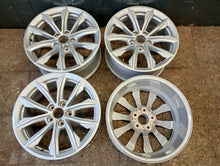 Laden Sie das Bild in den Galerie-Viewer, 1x Alufelge 17 Zoll 8.0" 5x112 39ET Glanz Silber 80A601025 Audi Q5 1 Rim Wheel FEL7333880707xn