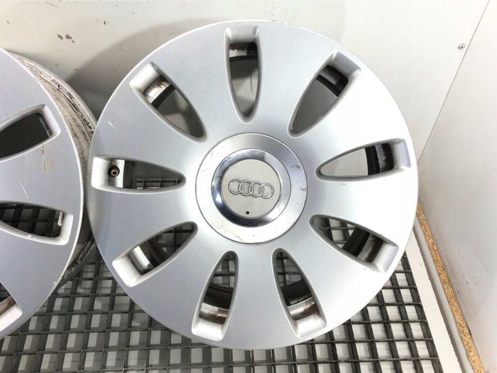 1x Alufelge 16 Zoll 7.0" 5x112 42ET Glanz Silber 8E0601025AE Audi Rim Wheel