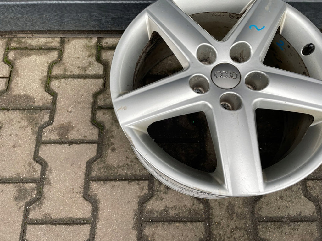 1x Alufelge 17 Zoll 7.5" 5x112 4F0601025K Audi Rim Wheel FEL4292171565bz