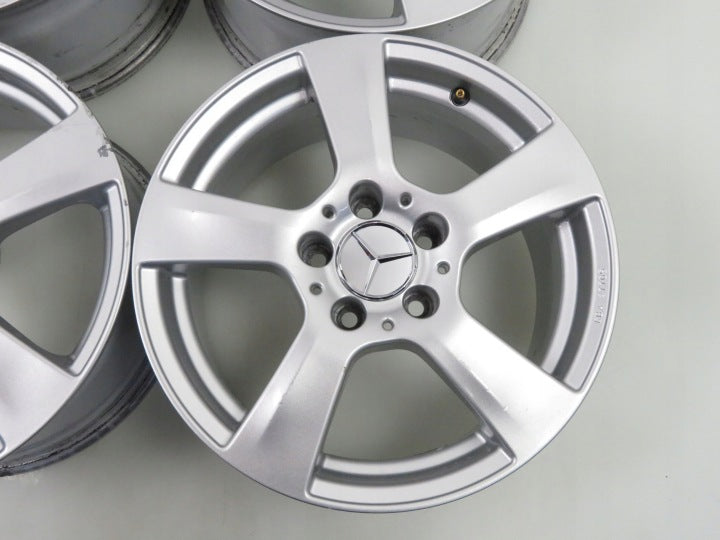 4x Alufelge 16 Zoll 7.5" 5x112 45 5ET KBA47765 Mercedes-Benz Rim Wheel FEL8721822285ww