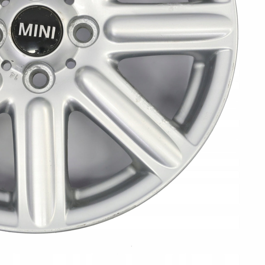 1x Alufelge 16 Zoll 6.5" 4x100 48ET Silber 6791941 Mini R55 R56 Rim Wheel FEL3270031591qa