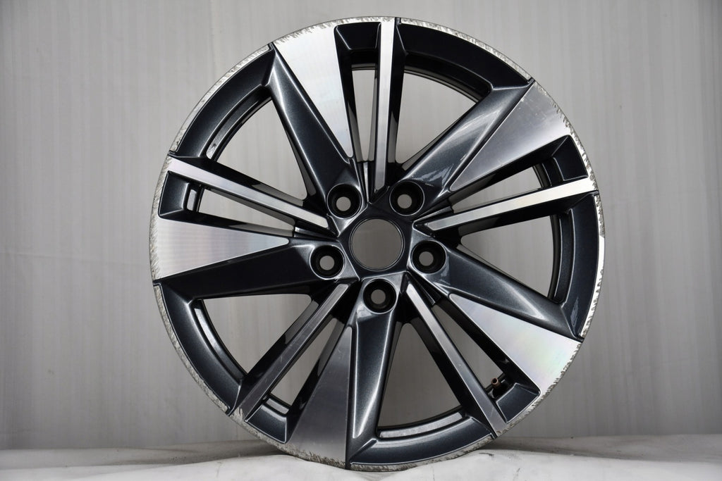 1x Alufelge 17 Zoll 7.0" 5x112 45ET Glanz Graphit 57A601025AA Mg Rim Wheel FEL7768159993hc
