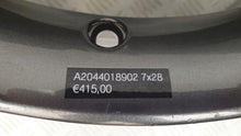 Laden Sie das Bild in den Galerie-Viewer, 1x Alufelge 19 Zoll 7.5" 5x112 47ET Glanz Grau A2044018902 Mercedes-Benz X204 FEL9960076125nv