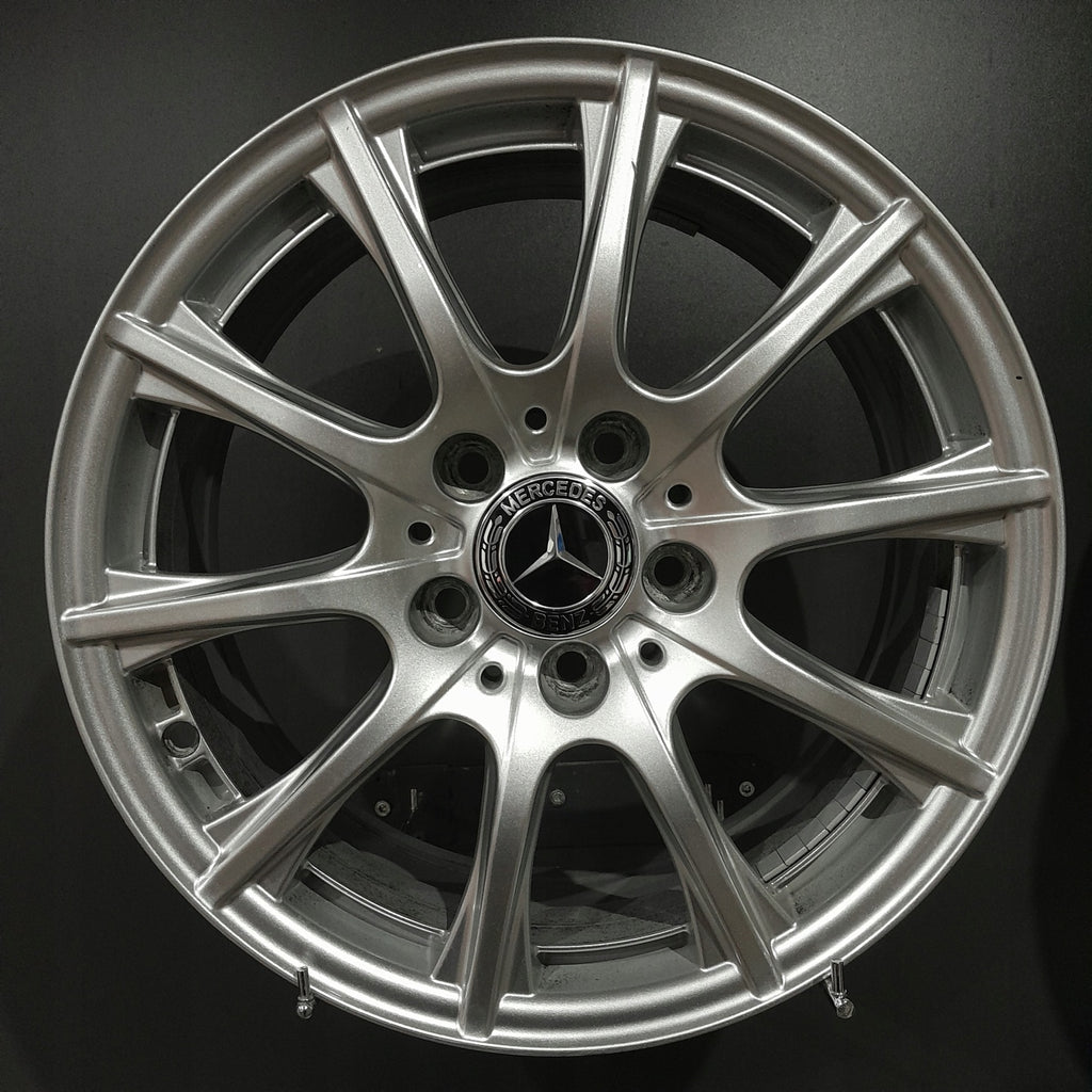 4x Alufelge 16 Zoll 6.5" 5x112 38ET A2054012400 Mercedes-Benz W176 Rim Wheel FEL3595485648dv
