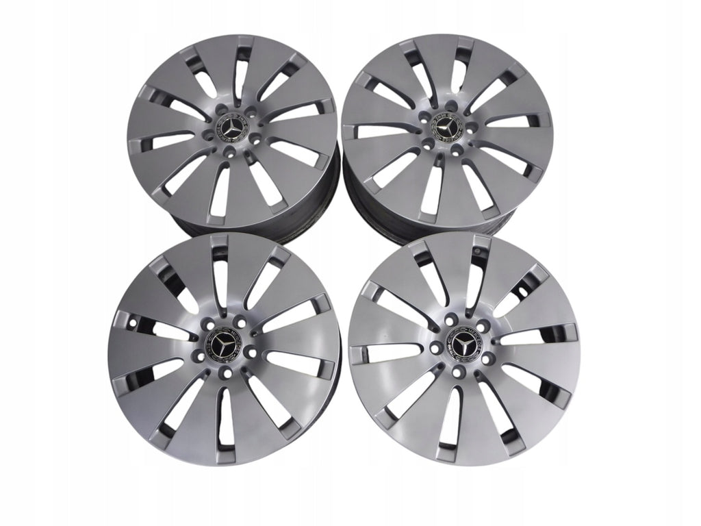 4x Alufelge 17 Zoll 7.5" 5x112 40ET Glanz Silber A2134010200 Audi Rim Wheel FEL6320266372fc