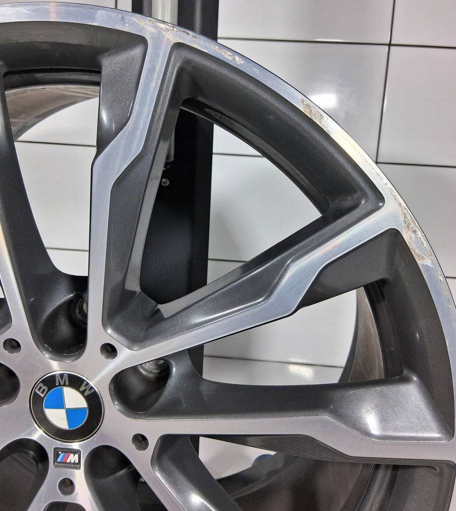 1x Alufelge 20 Zoll 9.5" 5x112 43ET Glanz Graphit 8010269 BMW Rim Wheel FEL5884455440zl