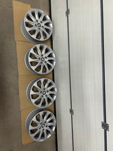 Laden Sie das Bild in den Galerie-Viewer, 4x Alufelge 16 Zoll 6.5" 5x112 46ET Glanz Silber 5F0601025A Seat Leon Rim Wheel FEL4548453253xm