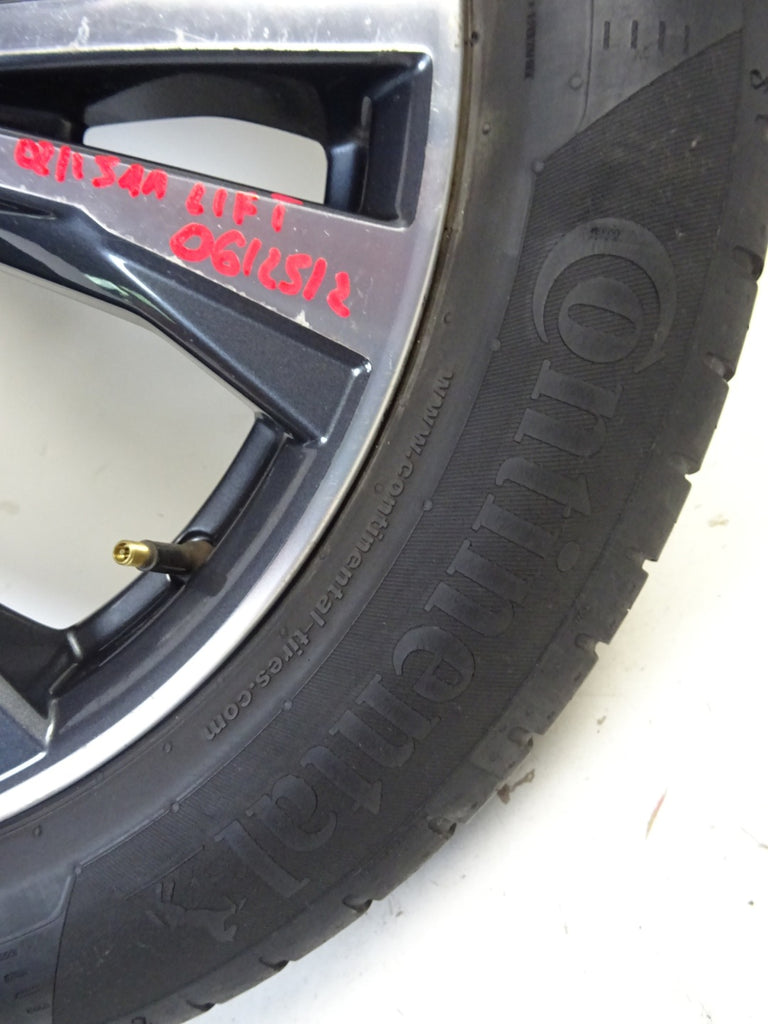 1x Alufelge 18 Zoll 7.0" 5x114.3 40ET Glanz Graphit Nissan Qashqai J11 Rim Wheel FEL1375499349yv