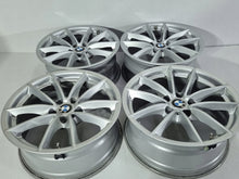 Laden Sie das Bild in den Galerie-Viewer, 4x Alufelge 17 Zoll 7.5" 5x112 27ET Glanz Silber BMW Rim Wheel FEL7337409655ej