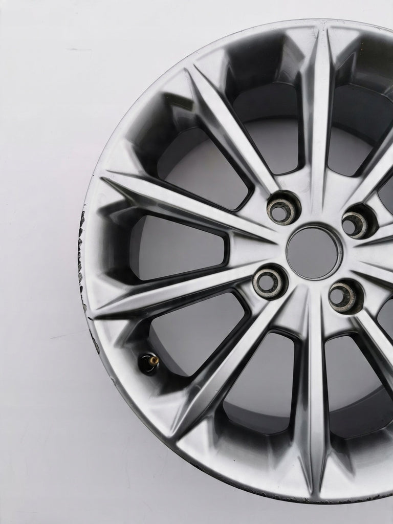 1x Alufelge 17 Zoll 7.0" 4x108 47,5ET Glanz Silber H1BC-1007-D1A Ford Fiesta