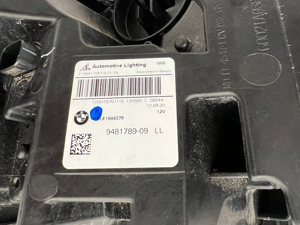 Frontscheinwerfer BMW X5 G05 G06 9481789-09 Laser Links Scheinwerfer Headlight SCH4543536255op