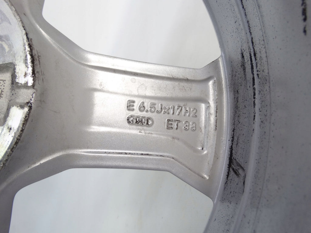1x Alufelge 17 Zoll 6.5" 5x112 38ET Glanz Silber 83A601025AL Audi Q3 Rim Wheel FEL3855272302kz